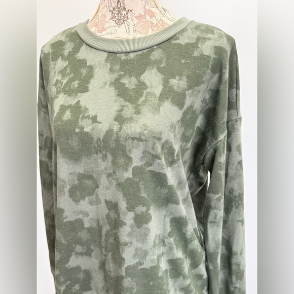 MONDETTA Olive Green Camo  Sweatshirt size M - Picture 4 of 16